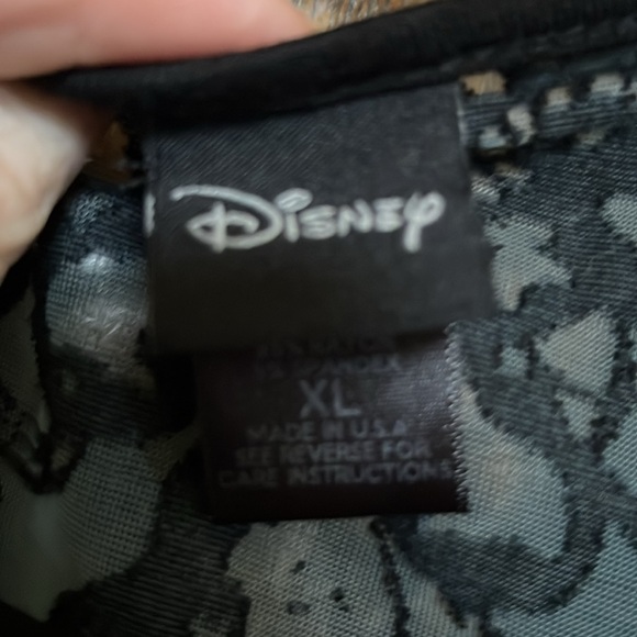 EUC Alice in Wonderland cold shoulder top with lace back detail - Picture 6 of 6